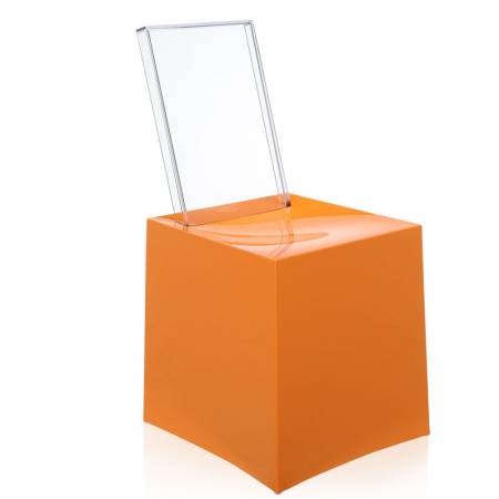 Kartell Miss Less Arancione Cristallo - Philippe Starck