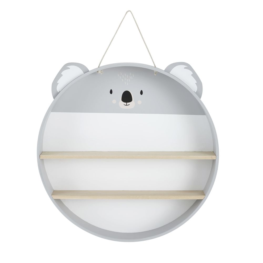 Scaffale rotondo koala grigio